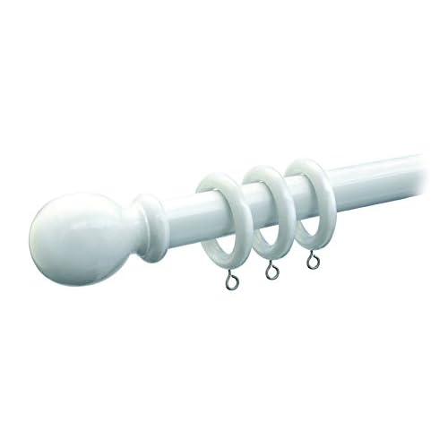 White Curtain Poles Amazon Co Uk
