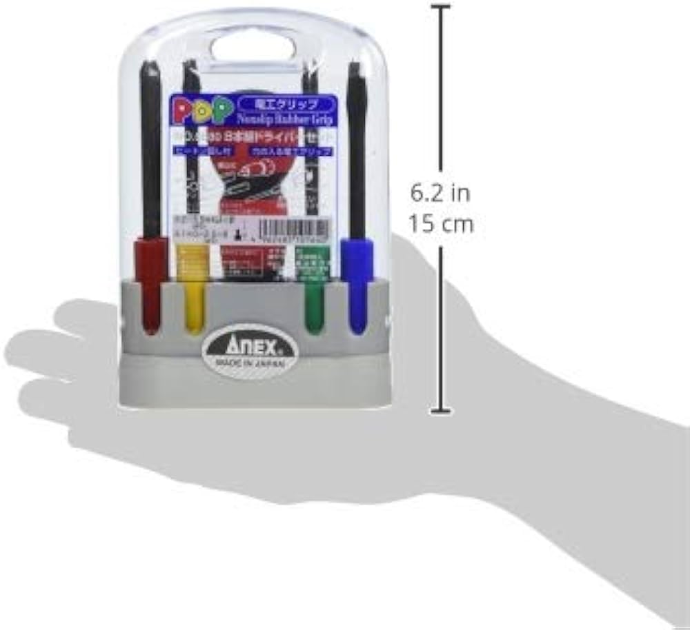 Amazon | アネックス(ANEX) ドライバーセット 電工グリップ ヒートン