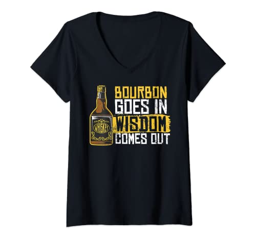 Donna Divertente whisky Bourbon bere regalo design per gli...