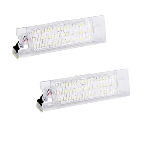Luces de matrícula Canbus para Opel Zafira B Tigra B y Meriva A B