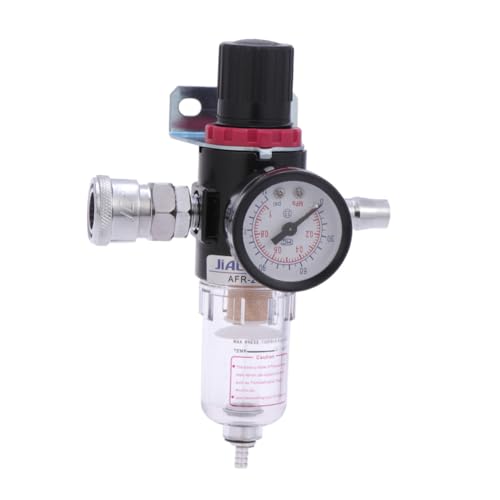 SEWACC 調圧弁フィルター 銅製ユニバーサルエアーレギュレーター 圧力空気圧制御 小型軽量設計 コンプレッサー 空気工具用