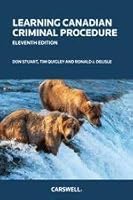 Learning Canadian Criminal Procedure 077985473X Book Cover