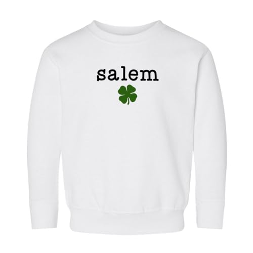 Salem Shamrock Kids Sweatshirt Toddler 5T White