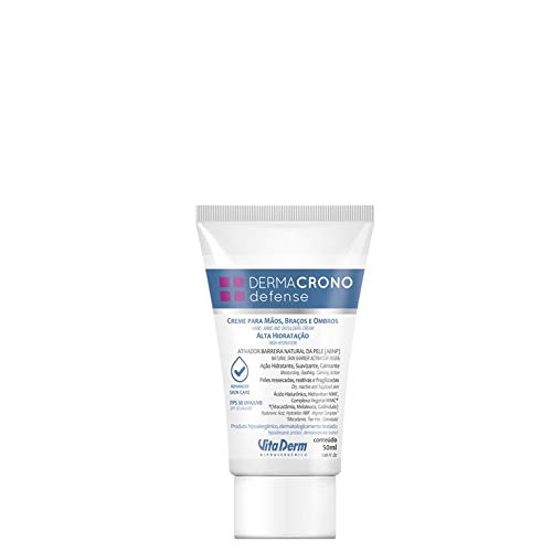 Creme Para Mãos, Braços e Ombros Dermacrono Defense 50Ml, Vitaderm