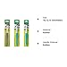 CLOVER Clover Amour Crochet Hook Set, 10mm, 12mm, and 15mm
