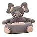 Pelande Kids Plush Soft Canapé Siège Chaise Enfant Fauteuil Animal Confortable Canapé（Elephant）