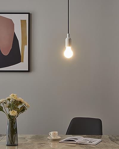 Eglo Dimmable E27 LED Light Bulb Milky, Opaque Edison lamp, 7.5 watt (Equivalent to 60 watt), 806 Lumen, Warm White Glow - Image 3