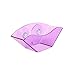 Posiadacz gąbki Haoooanhmj, Uchwyt do ssania Pucharowy Uchwyt do gąbki, Naczynia kuchenne Suszarnia Rack Organizer, Stojak do przechowywania gąbki na ścianie (Color : Purple)