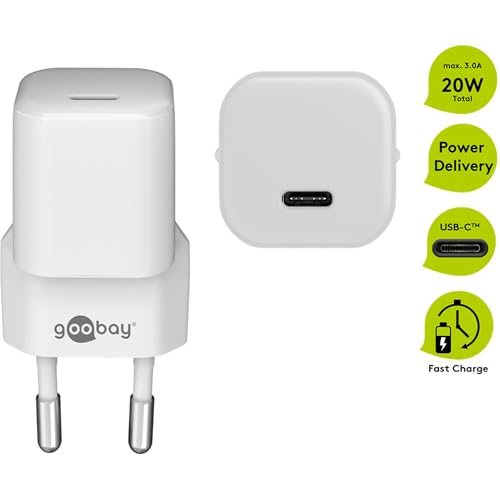 Câble de charge rapide pour iPhone 14 Pro goobay bloc d'alimentation PD
