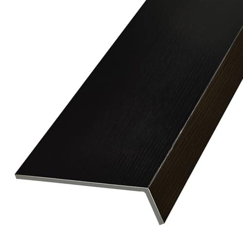 Appui de fenêtre Protecteur Noir Rebord de Fenêtre Découpable, Plaque de Protection de Rebord de Fenêtre pour Hôtel / Restaurant, Maison Panneau de Protection de Fenêtre Étanche(150cm x 35cm (59 x 13