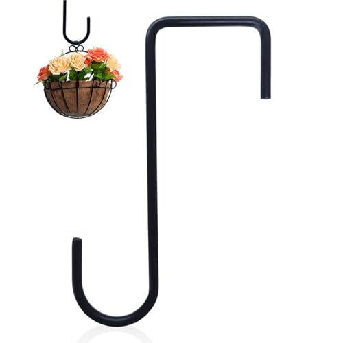 Generisch Gancho para valla, gancho para plantas, acero inoxidable, soporte para barandilla de cubierta, soporte para valla de alto rendimiento, soporte para guirnaldas para linterna, picadora de
