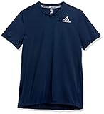  adidas Flag Jrsy Y Manga Corta, Blanco/Negro, Medium Infantil
