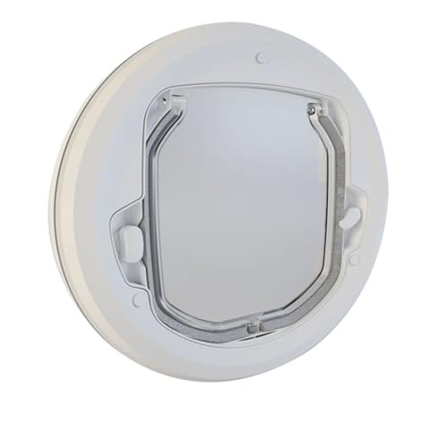 PC2-W-Pro Katzenklappe, Hundeklappe für den Einbau in Glas, Holz, Metall