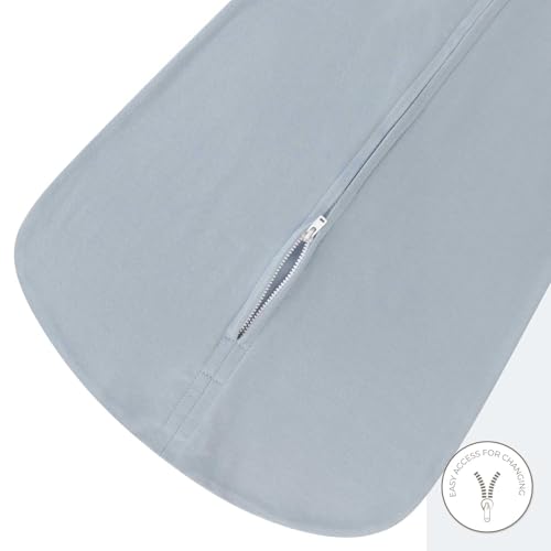 Baby Wearable Blanket - Baby Sleep Sack 100% Interlock Knit Cotton - Sleep Sack 3-6 Months - Comfy Soft Lightweight, 2-Pack Set