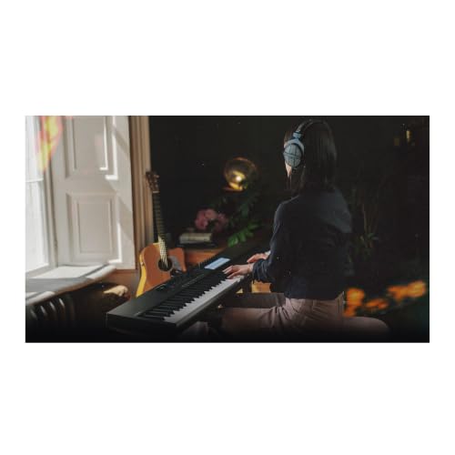Image of Novation Launchkey 88 MK4 USB MIDI Keyboard Controller | USB, 88 Semi-Weighted Keys, 16 Pads with Polyphonic Aftertouch, 9 Faders, Pitch /Mod Wheels, OLED Display, Scale Mode
