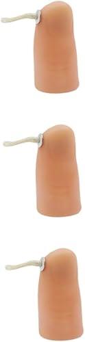 VICASKY 3 piezas de regalo para hombre, diseño de fuego, truco, fuego, accesorios de rendimiento, regalos para el pulgar, regalos para hombres,