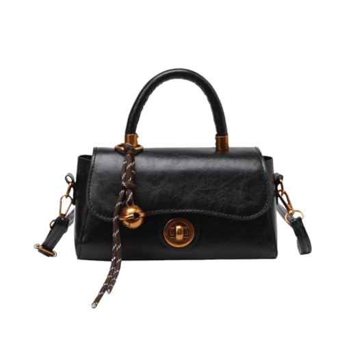 Sac à bandoulière pour femme en cuir rétro chic