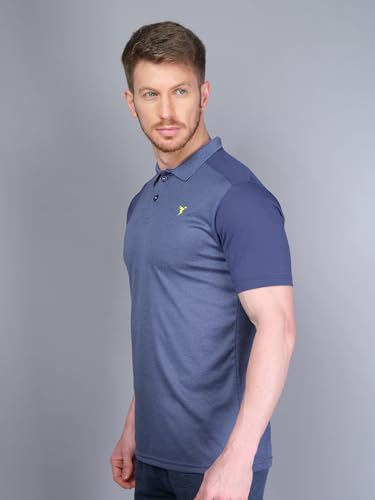 Image of TECHNOSPORT Men's Slim Fit Active T-Shirt - (MTP537 P) Pack of 1