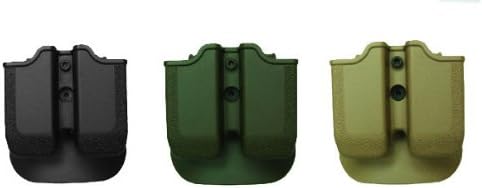 Magazine Pouch for Sig Sauer P250 .45 ACP, Taurus .45 ACP 24/7 OSS, H&K USP .45 and H&K 45C, 1911 .45 double stack magazine. Black