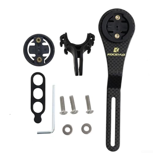 Accesorio de bicicleta para Garmin GPS en diseño ligero de fibra de carbono