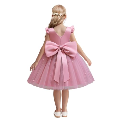 NNJXD Princess Girl Flower Dress Tulle Wedding Party Pageant Gown