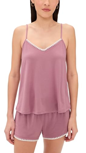 Image of Eberjey Women's Frida Whip Stitch Shorts PJ Set