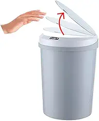 Lixeira Automática 12 Litros Recarregavel via USB Sensor Frontal Lateral GH105