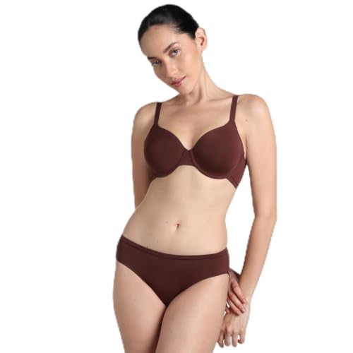 Image of Wacoal Women's Everyday Elegance|Padded|Wired|Full Cup|Everyday Wear|Smooth Finish|T-Shirt Bra