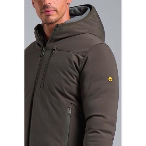 Veste softshell vert armée JAYDEN 2.0 doudoune imperméable