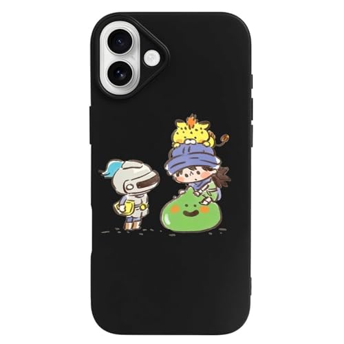 �h���S���N�G�X�g�V���[�Y �X���C�� iPhone 16 6.1�C���`�p �P�[�X TPU�o���p�[ MagSafe�ɑΉ� �X�}�z�P�[�X iPhone 16 Pro/16 Plus/16 Pro Max �Ή� �w��h�~