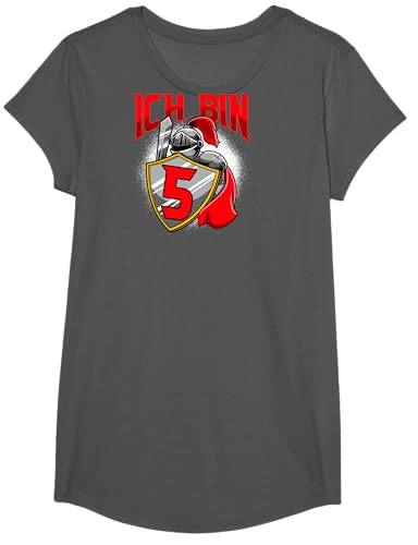 Fünfter Geburtstag Junge 5 Jahre alt Fünfjähriger Ritter T-Shirt