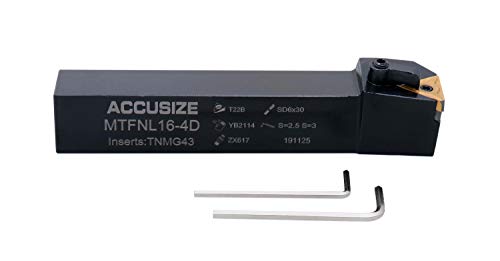 Accusize Industrial Tools 1'' by 6'' Rh Mtfn L-16-4D Toolholder, 2310-6018