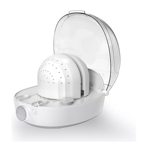 Máquina de cuidados com chapéus para passar e secar máquina automática para passar e secar bonés, restaura a forma natural do chapéu e do boné, vapor e vento frio e quente