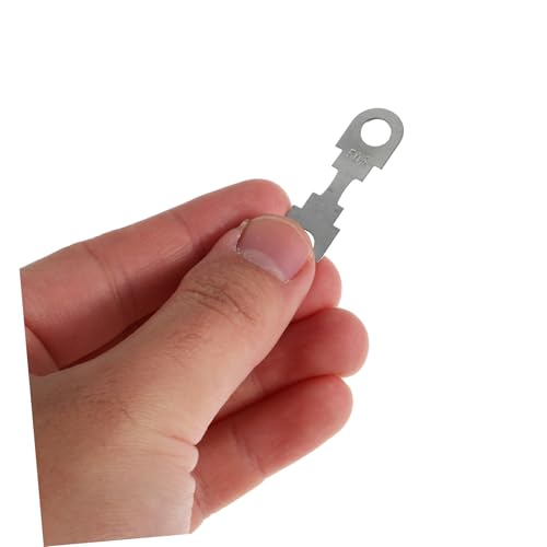 Alipis 30 piezas Fusibles planos universales para autos con lámina metálica 30A 40A 50A aleación de zinc compatibles con camiones y autos miniatura 7