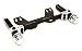 Integy RC Model C27860SILVER Extended Front Body Mount & Post Set for Traxxas Stampede 2WD