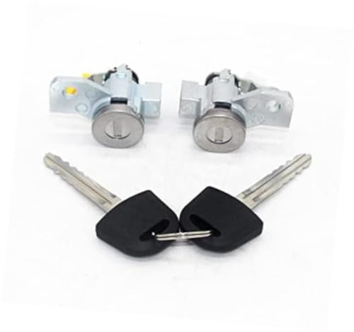 Cilindro de cerradura de puerta izquierda y derecha con llaves para Isuzu D-Max y Holden Rodeo