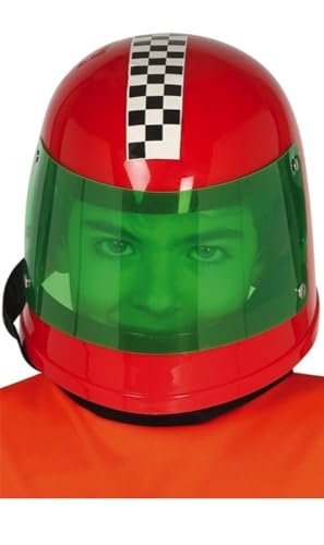 FIESTAS GUIRCA Capacete de piloto vermelho infantil