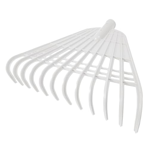 Abaodam Râteau pour Jardin Outil De Nettoyage Léger Et Compact pour Collecter Aiguilles De Pin Et Débris sous Haies Et Pelouses