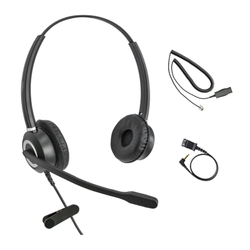 Casque audio HD Voice Avaya réduction de bruit et adaptateur HIS pour téléphone IP