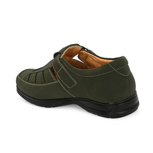 Image of Vellinto LUXON Ethnic Roman sandal II Stylish Synthetic Leather Sandals