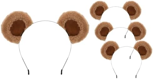 SIOTMERA Ears cute headband fluffy headband animal headwear party cosplay makeup face wash