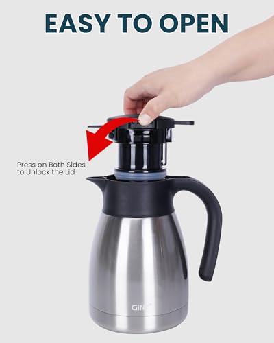 GiNT 34oz Insulated Stainless Steel Coffee Carafe