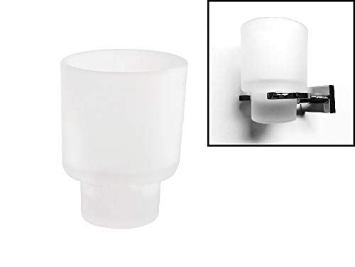 Preisvergleich Produktbild OBI Vallona Ersatzbecher Becher Glas Satiniert