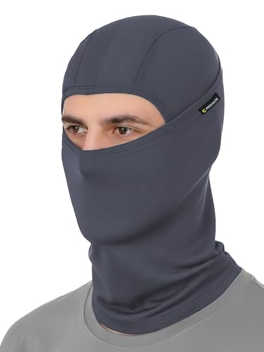 Image of Freecultr Full Face Helmet mask for Bikers Balaclava for Men Masks for Bike Riding, UV Protected Biker Accessories for man, Face Cover for Men & Women Helmet Head Cover Bamboo Balaclava