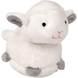 Das perfekte Kuscheltier: Mit dem flauschig soften Lämmchen lässt es sich super schmusen.