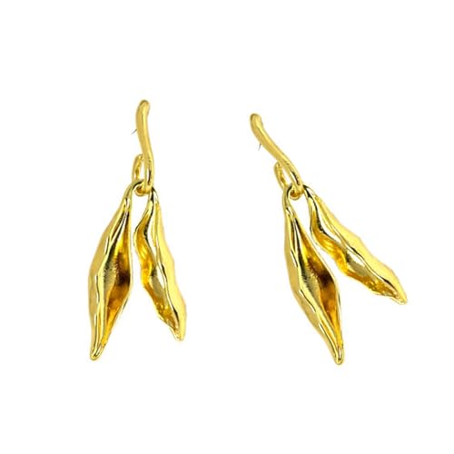 Asymmetric Dangle Earrings Textured Silver-Tone Tassels Breathable Party Jewelry for Evening Party Jewelry