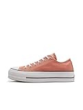 Plateausohle Converse Chucks CT AS Lift OX 563495C Orange, Schuhgröße:39.5