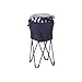 Picnic Plus 72 Can Insulated, Leakproof Tub Cooler with Stand and Travel Bag Black