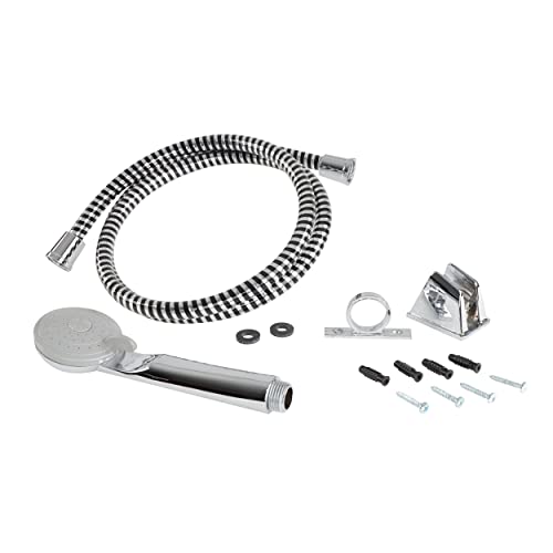 Kit de Ducha para Baño RV con Manguera en Cromo miniatura 6