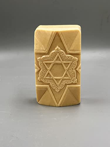 David Star Silicone Mold For Soap Making Wax Resin Plaster #TOP2